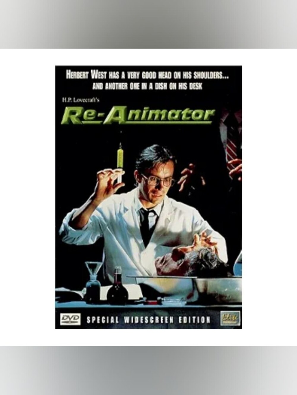 Re-Animator DVD Special Widescreen Edition Brand New Sealed Unrated Warped Cover